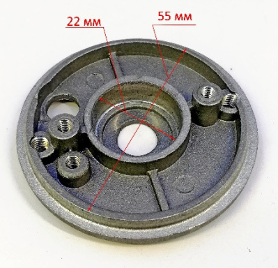 Крышка двигателя задняя для СЗЦ Т-100(6-3) SAF
